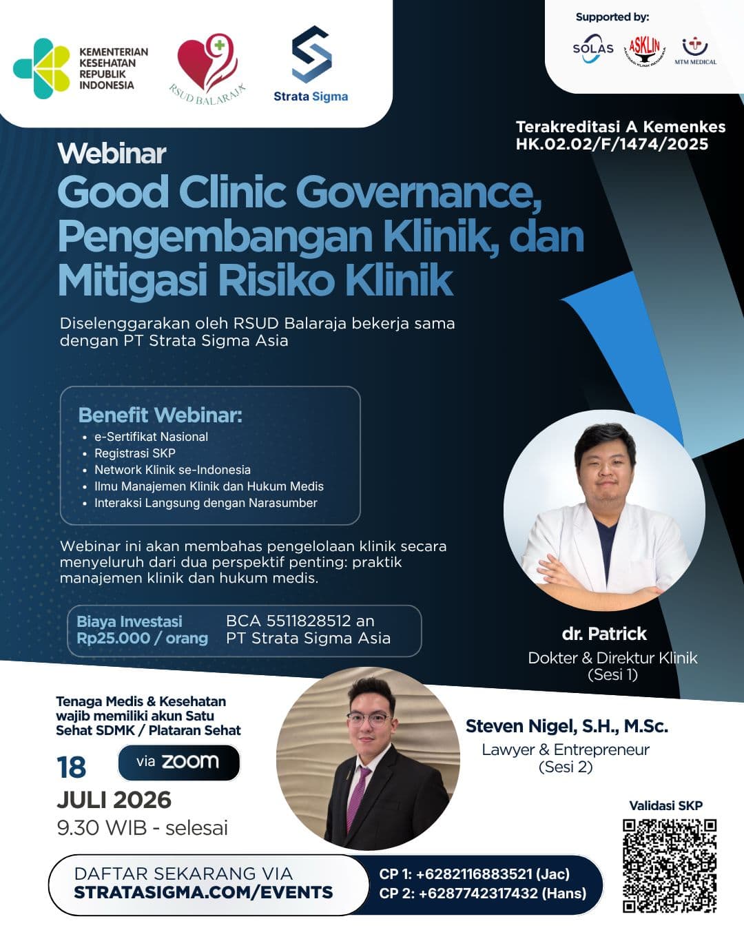 Webinar SKP Series: Good Clinic Governance