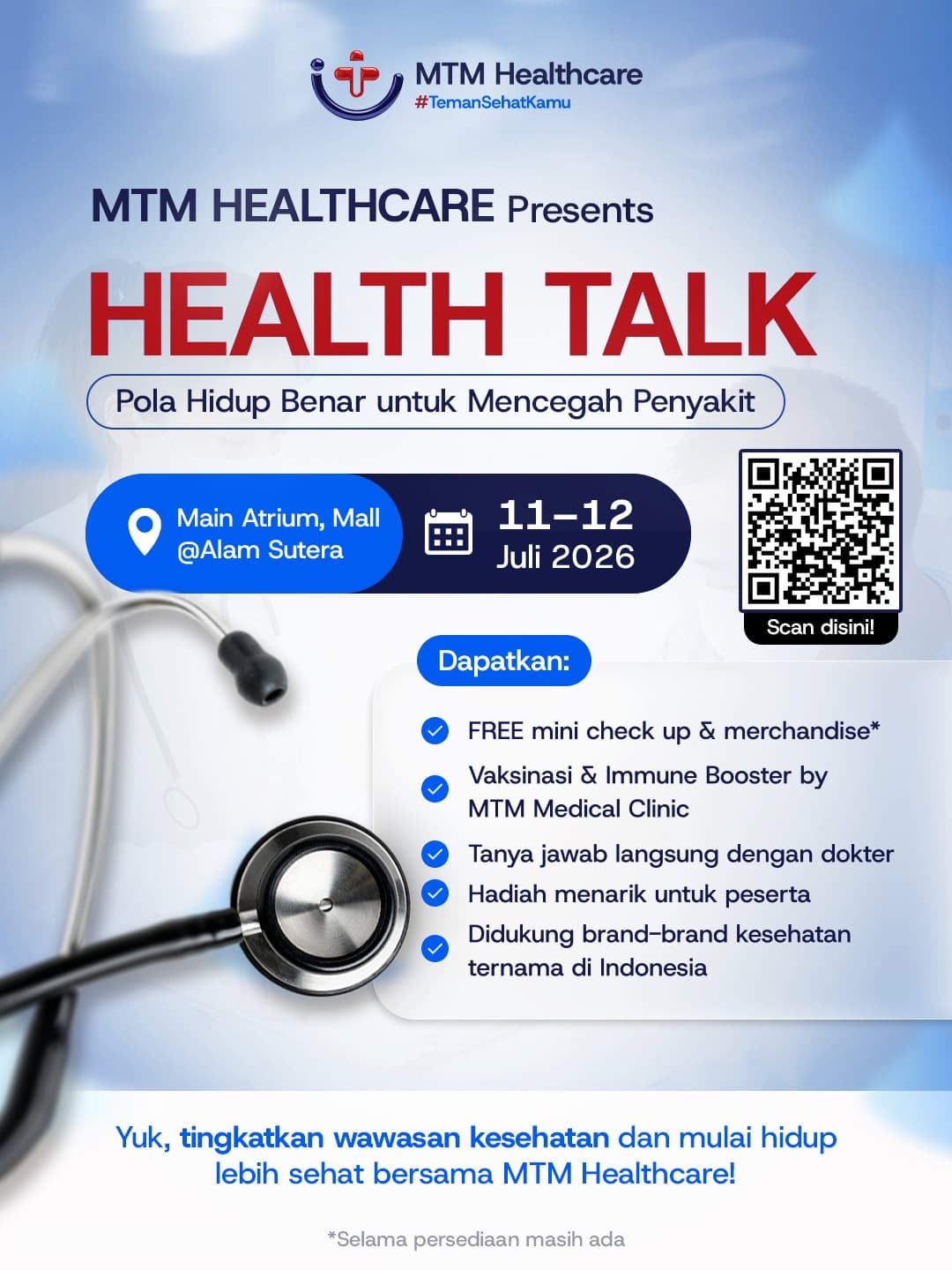 Health Talk by Mall@Alam Sutera & MTM Healthcare